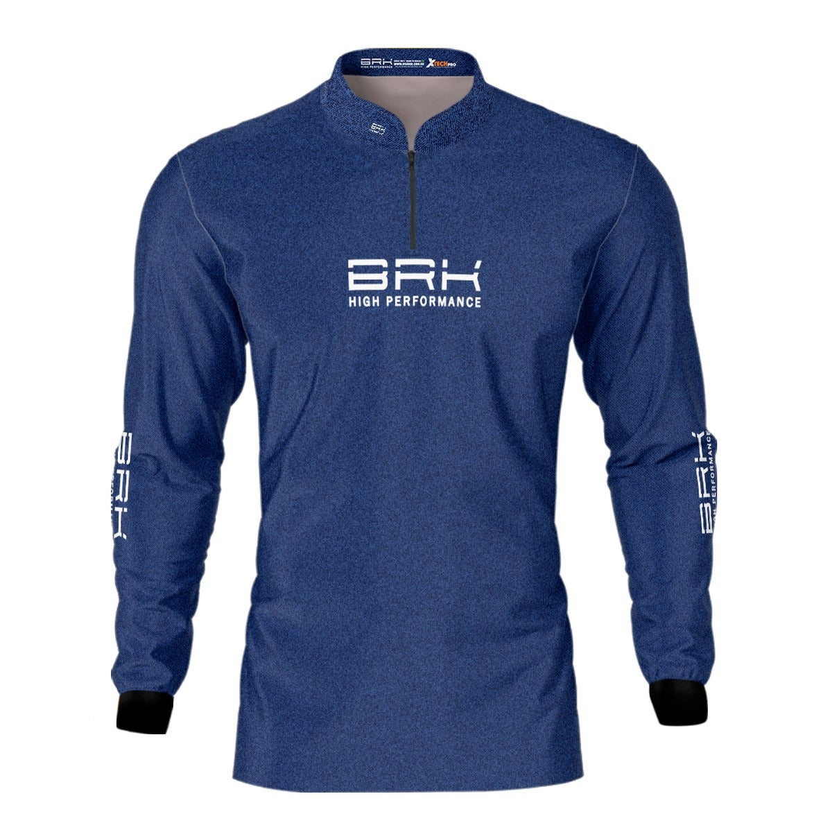 Camisa de Pesca Brk Select Pursuit Jeansfit Azul com UV50+ - Brk Fishing