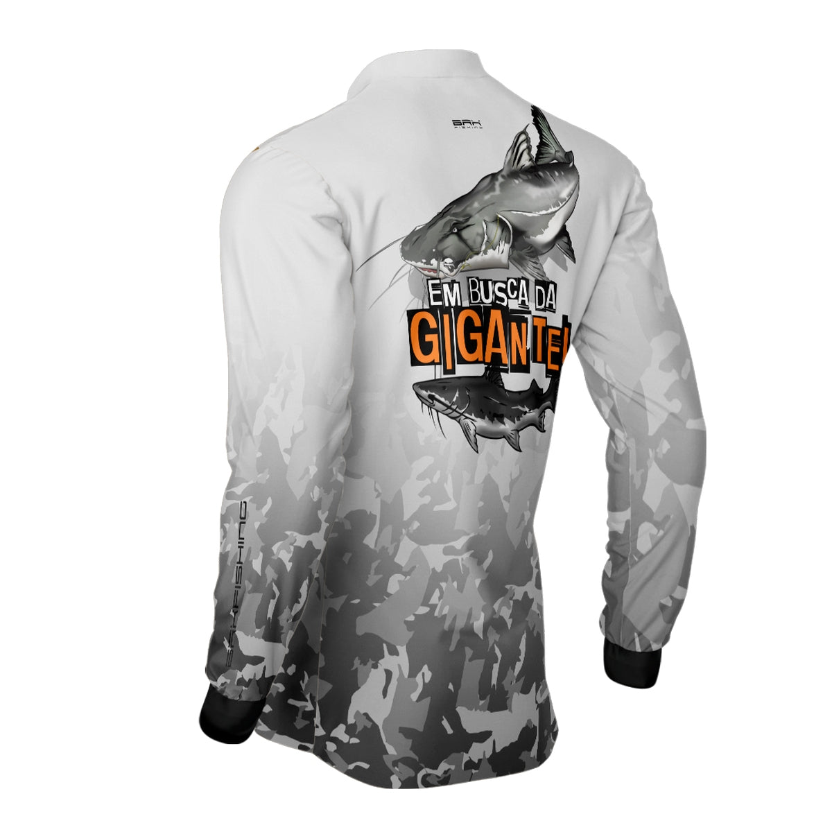 Camisa de Pesca Brk Em Busca da Gigante Piraiba com UV50+ - Brk Fishing