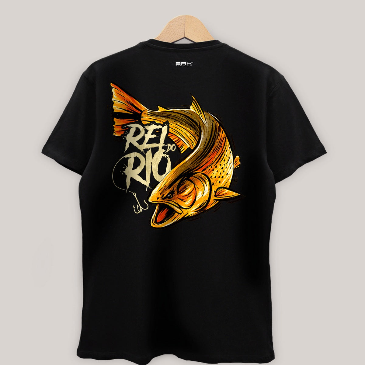 Camiseta de Pesca Brk Rei do Rio com Algodão Premium - Brk Fishing