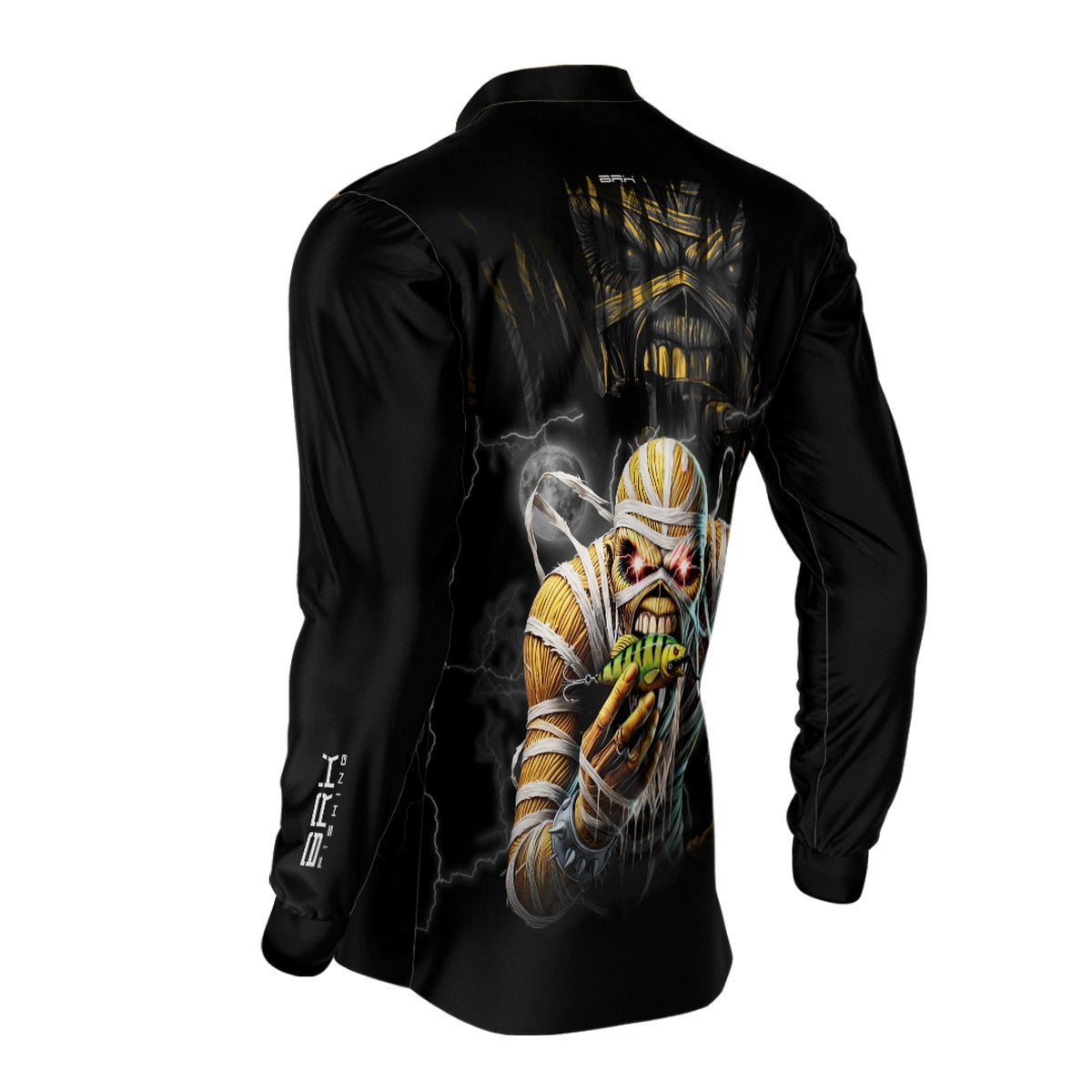 Camisa de Pesca Brk Eddie Iron Maiden com Proteção Solar UV50+ - Brk Fishing