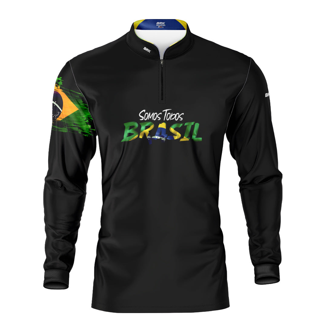 Camisa Agro Brk Patriota com Proteção Solar UV50+ - Brk Fishing