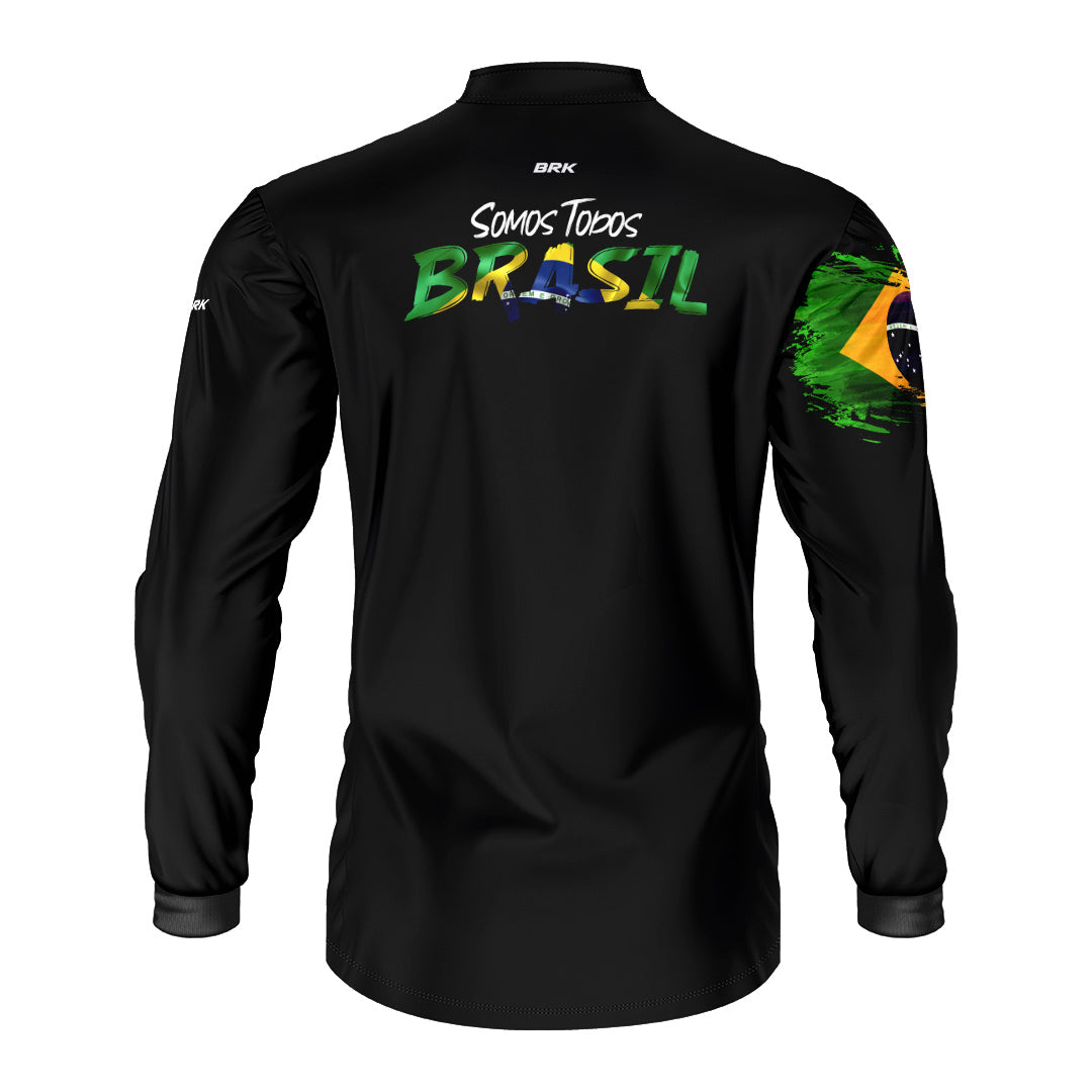 Camisa Agro Brk Patriota com Proteção Solar UV50+ - Brk Fishing