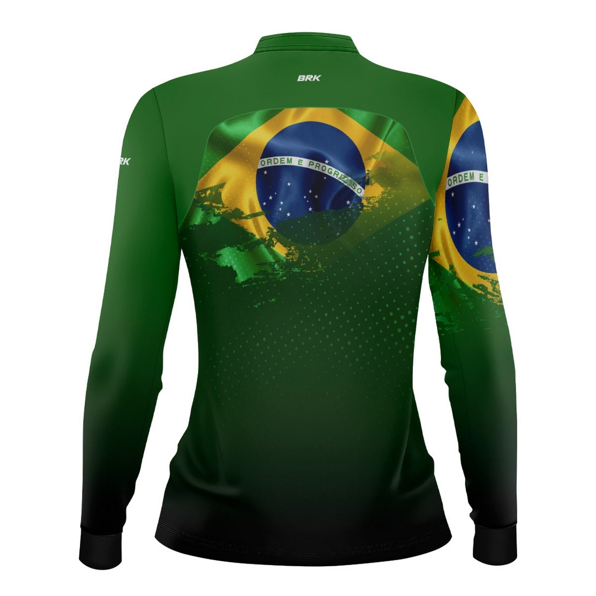 Camisa Agro Feminina Brk Independência Brasil com Proteção Solar UV50+ - Brk Fishing