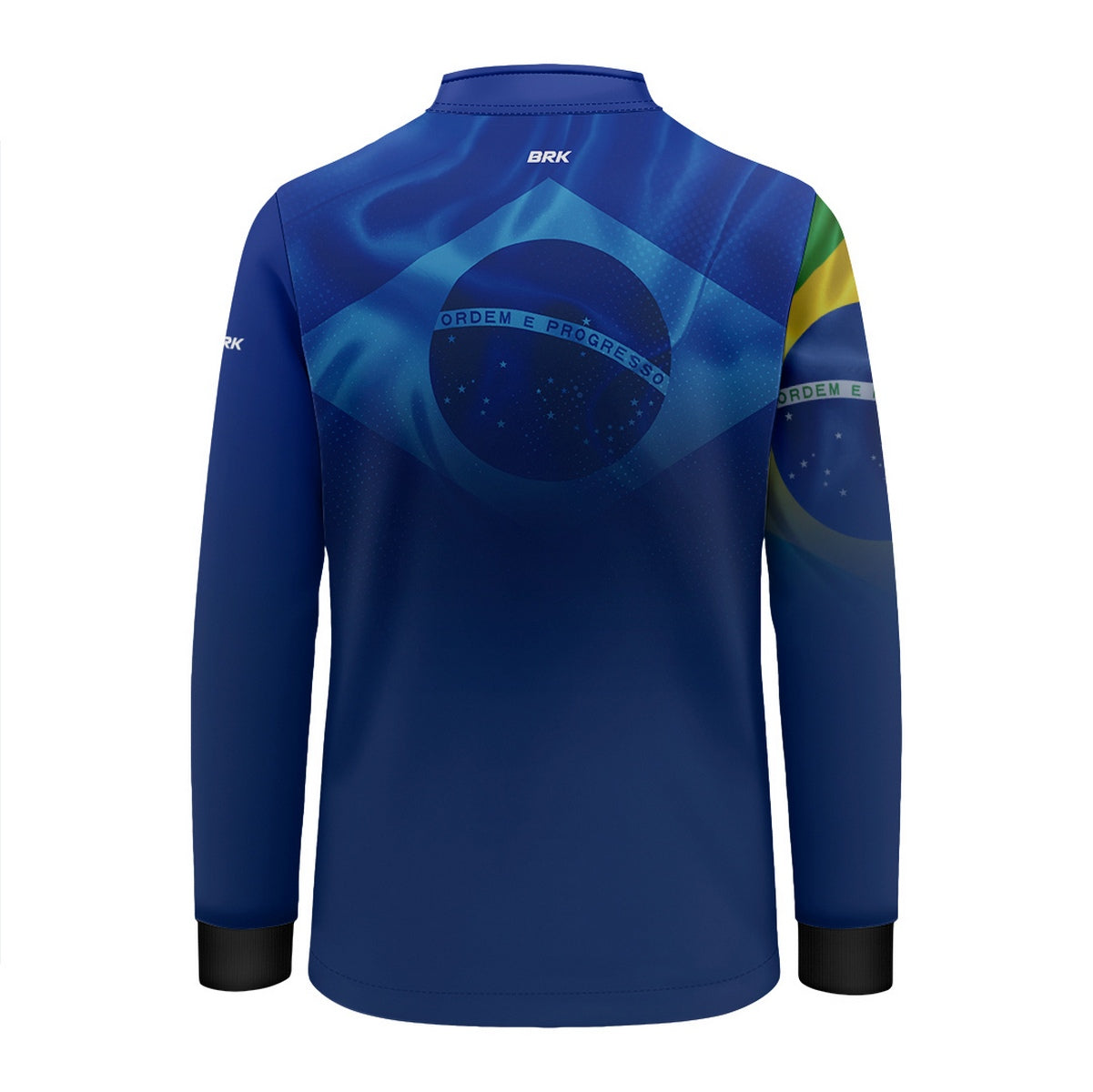 Camisa Agro Infantil Brk Independência Brasil Azul com Proteção Solar UV50+ - Brk Fishing