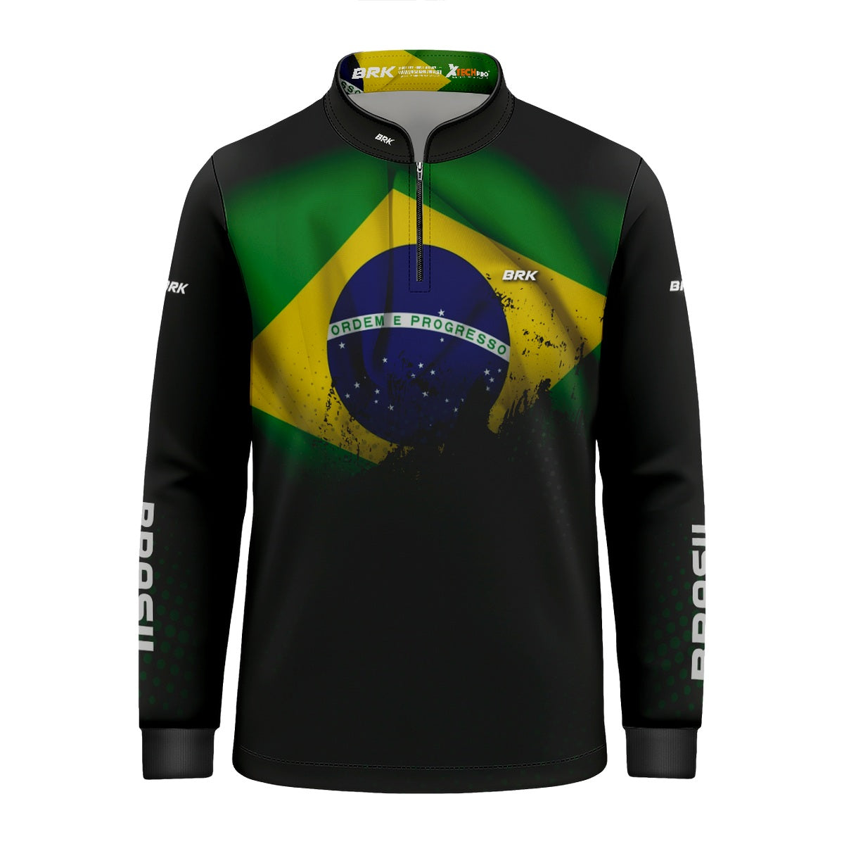 Camisa Brk Agro Infantil Brasil com Proteção Solar UV50+