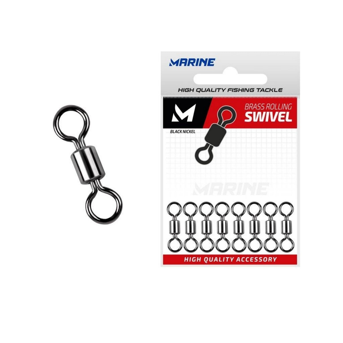 Girador Brs Marine Sports Black Nickel - Brk Fishing