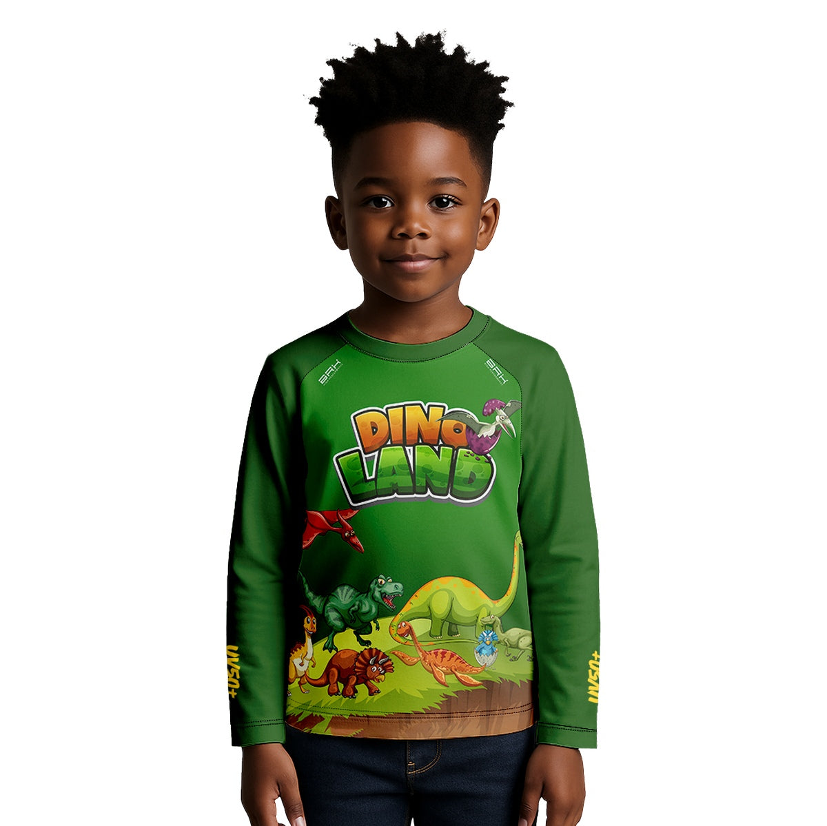 Camisa de Pesca Kids Brk Dino Land com Proteção UV50 - Brk Fishing