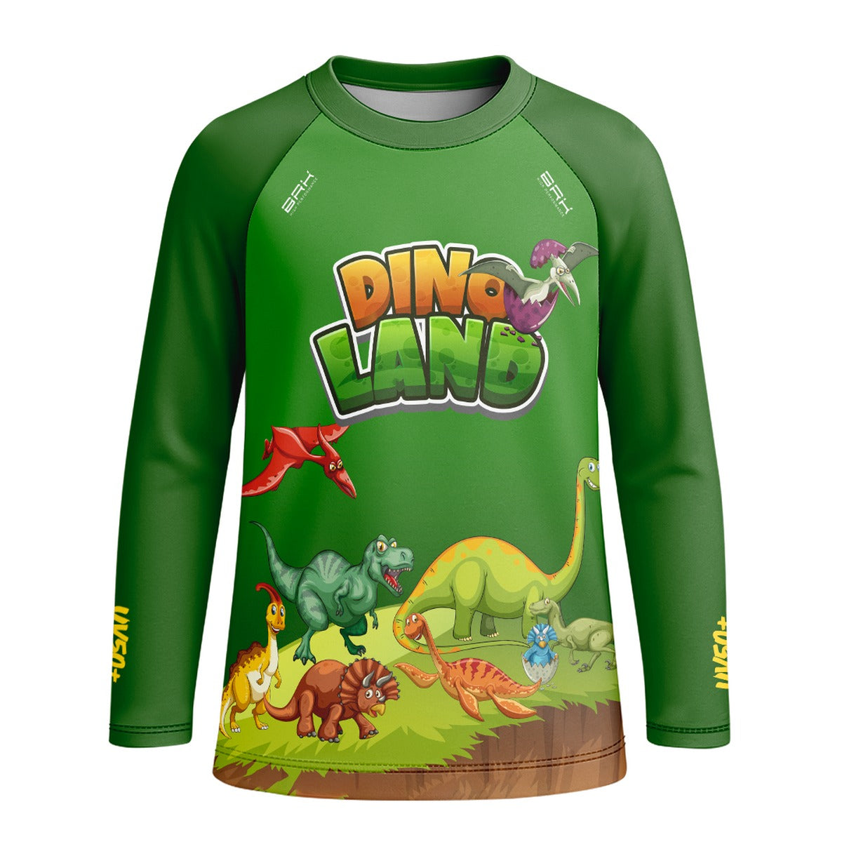 Camisa de Pesca Kids Brk Dino Land com Proteção UV50 - Brk Fishing