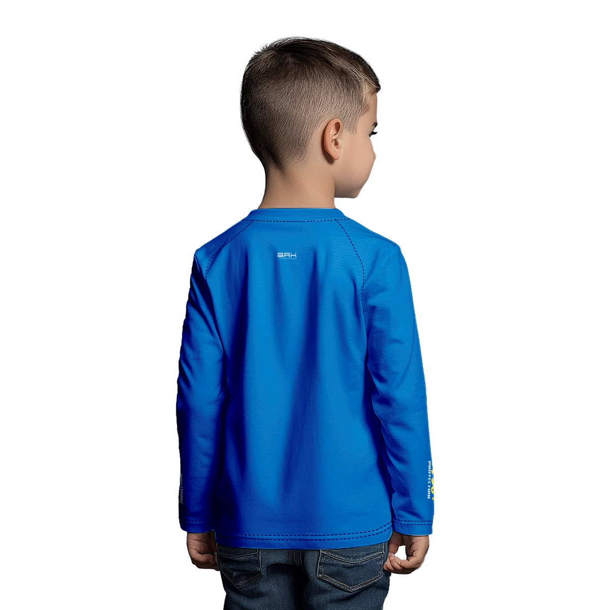 Camisa de Pesca Kids Brk Tubarão Descolado com Proteção UV50 - Brk Fishing