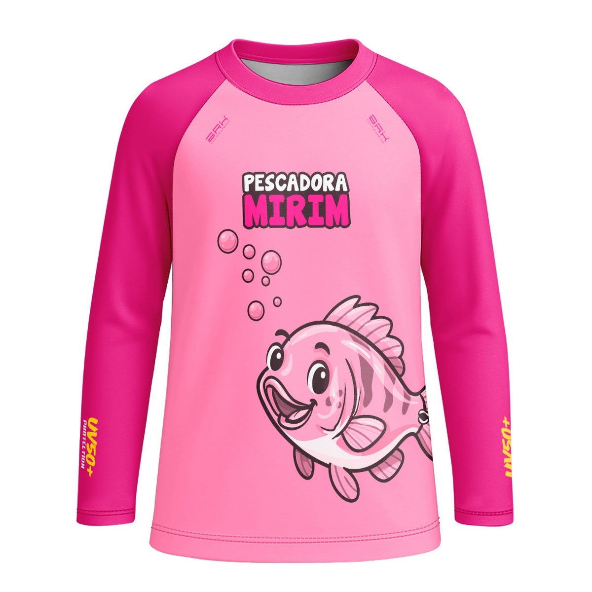 Camisa de Pesca Kids Brk Pescadora Mirim com Proteção UV50 - Brk Fishing