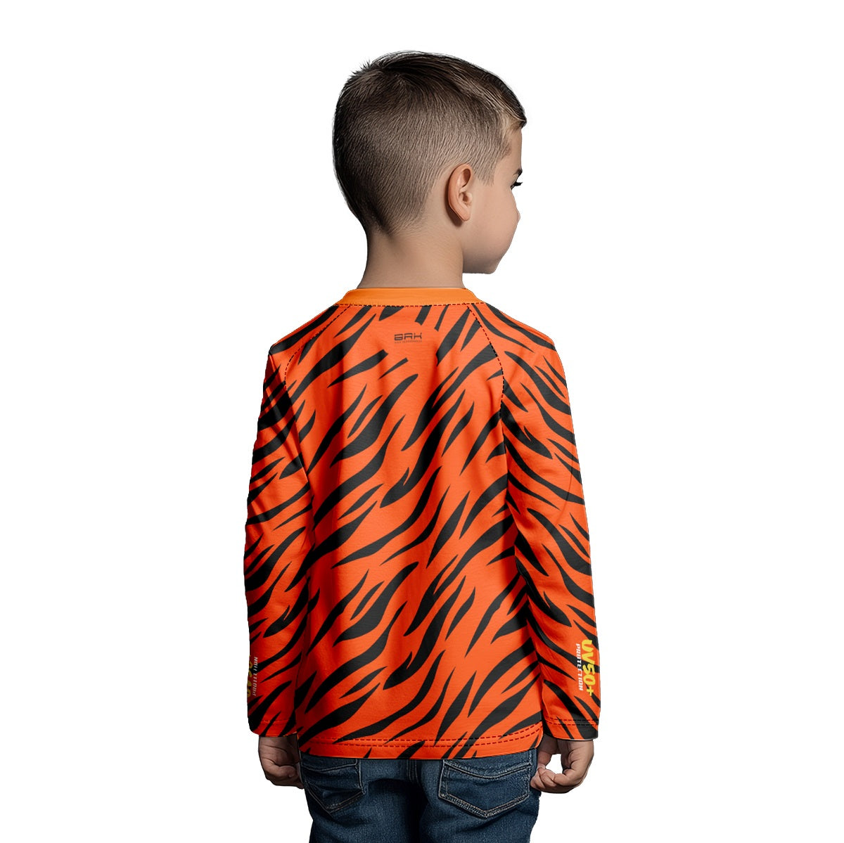 Camisa de Pesca Kids Brk Tigrinho com Proteção UV50 - Brk Fishing