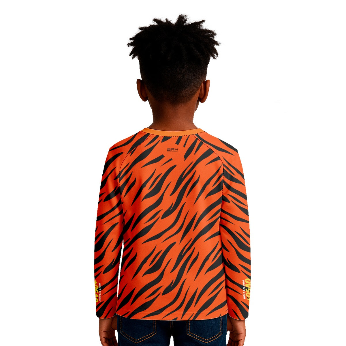 Camisa de Pesca Kids Brk Tigrinho com Proteção UV50 - Brk Fishing