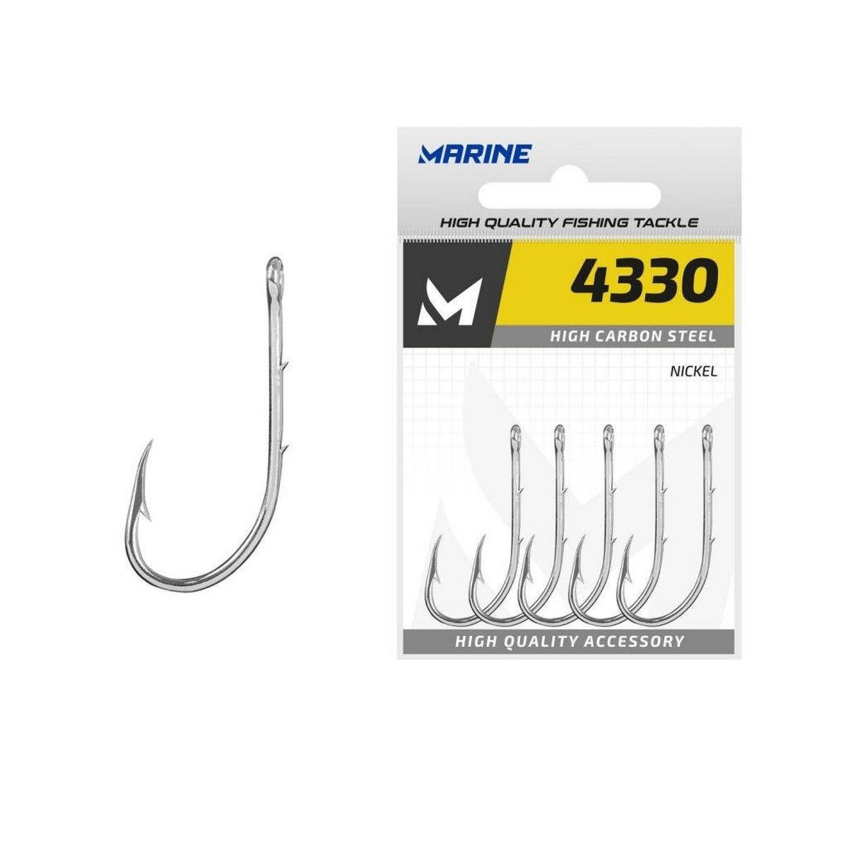 Anzol 4330 Marine Sports Nickel - Brk Fishing
