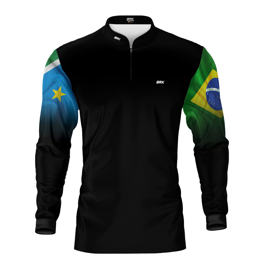 Camisa Brk Mato Grosso Do Sul com Proteção Solar UV50+ - Brk Fishing