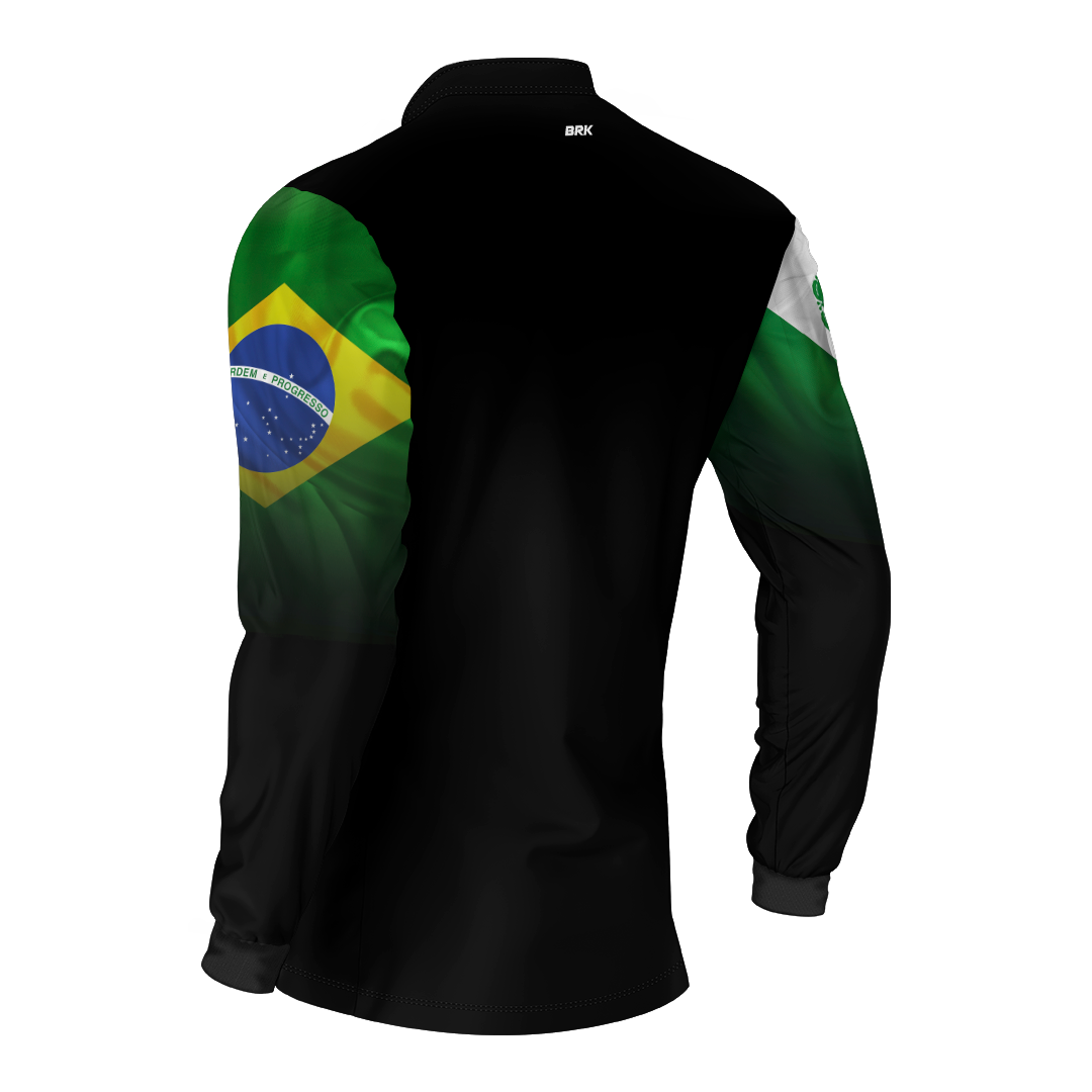 Camisa Brk Paraná Brasil com Proteção Solar UV50+ - Brk Fishing