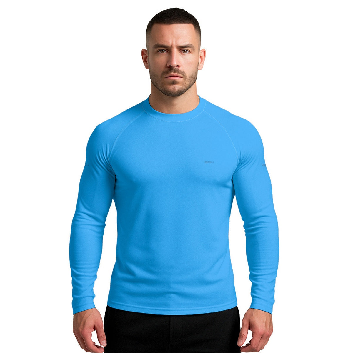 Camisa Segunda Pele Brk Clean Azul com Proteção UV50 - Brk Fishing