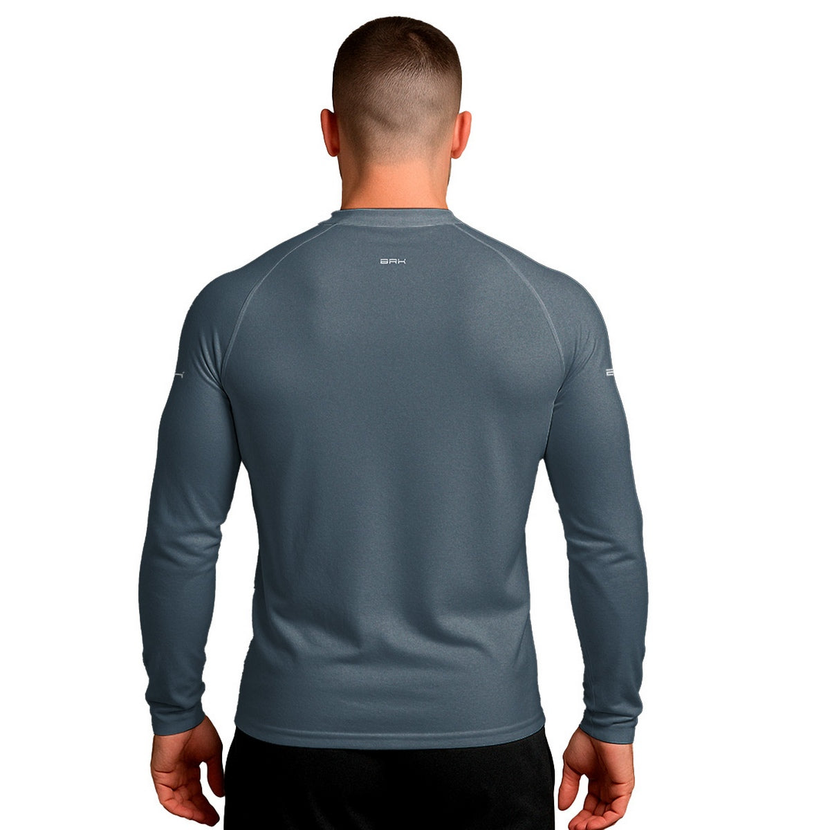 Camisa Segunda Pele Brk Clean Azul Chumbo com Proteção UV50 - Brk Fishing