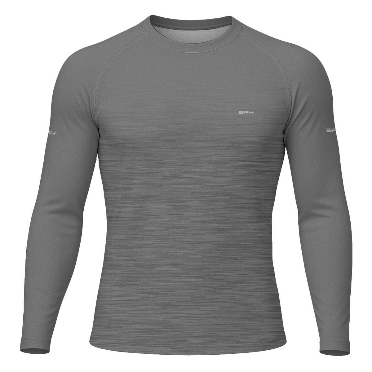 Camisa Segunda Pele Brk Clean Mescla Cinza Escuro com Proteção UV50 - Brk Fishing