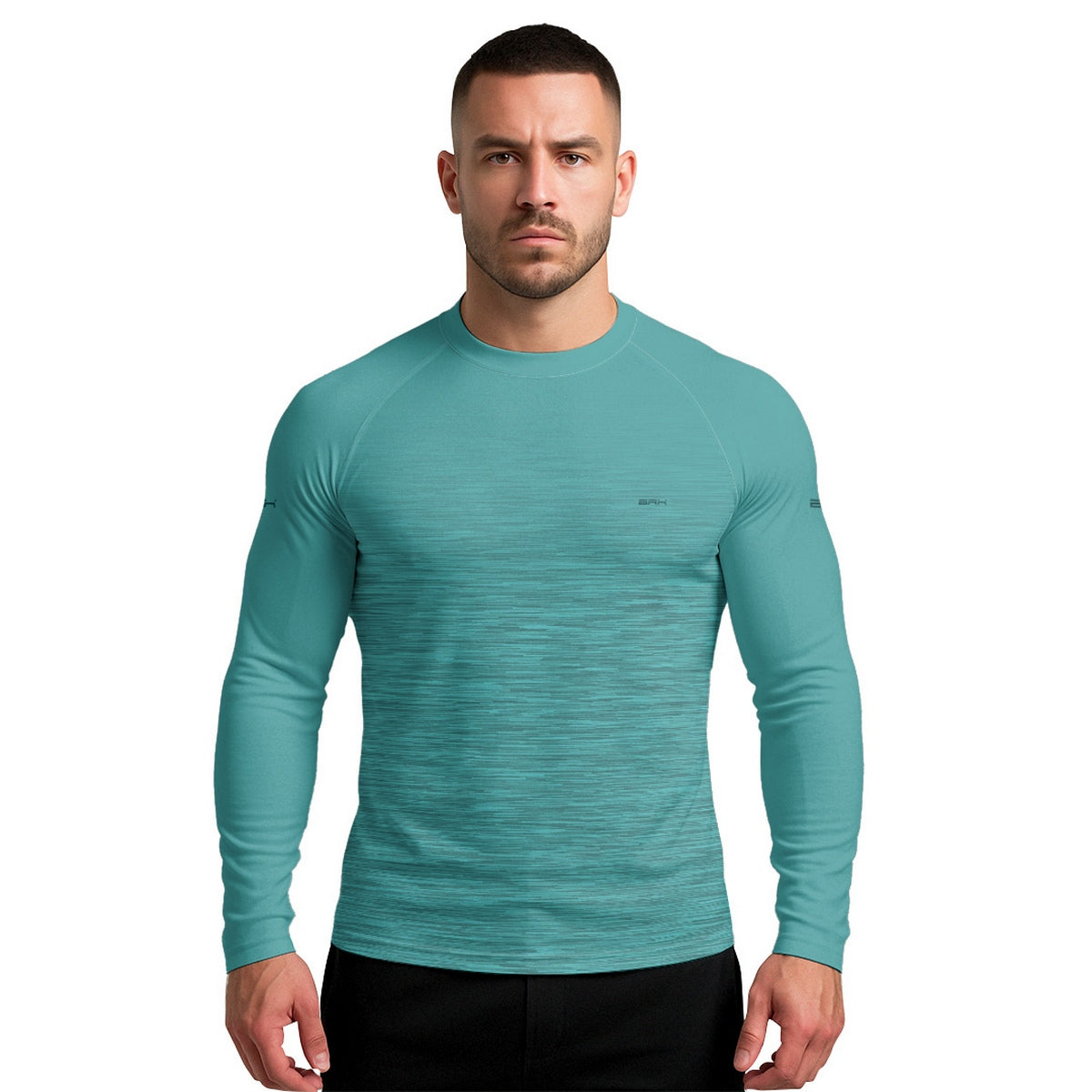 Camisa Segunda Pele Brk Clean Mescla Verde Água com Proteção UV50 - Brk Fishing