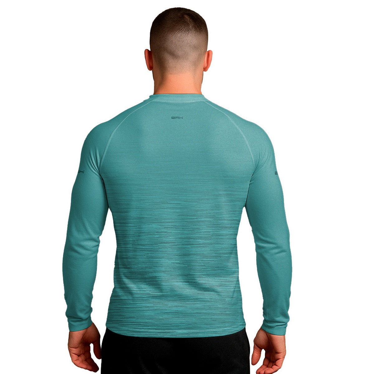 Camisa Segunda Pele Brk Clean Mescla Verde Água com Proteção UV50 - Brk Fishing