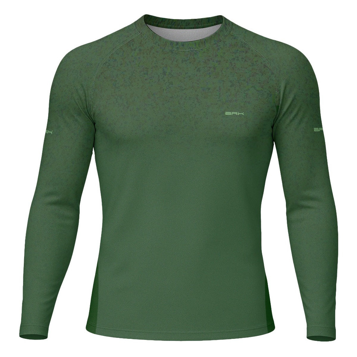 Camisa Segunda Pele Brk Clean Mescla Verde Militar com Proteção UV50 - Brk Fishing