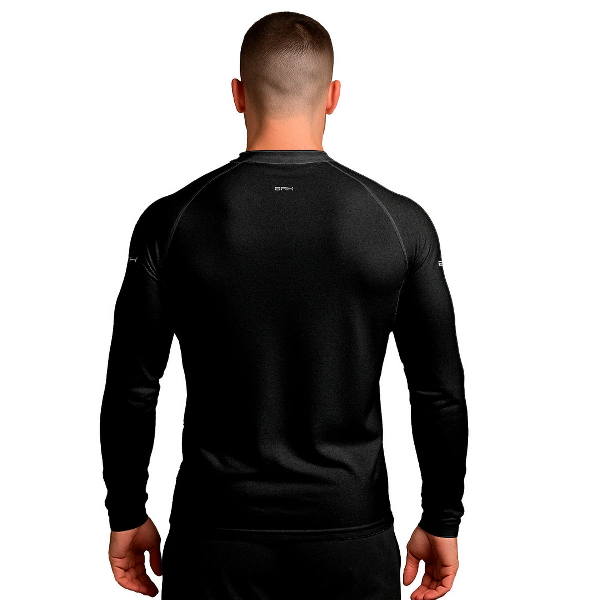 Camisa Segunda Pele Brk Clean Preta com Proteção UV50 - Brk Fishing