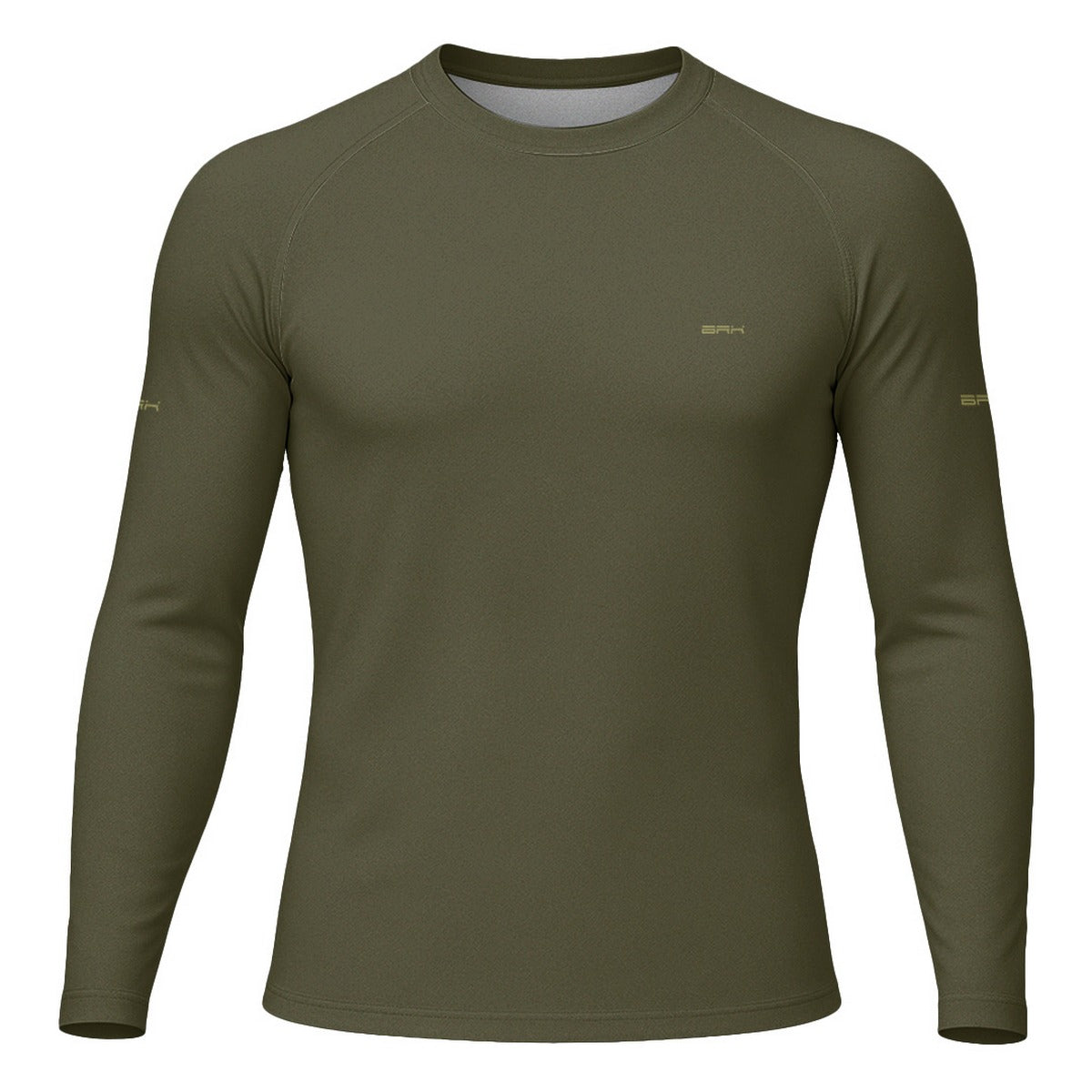 Camisa Segunda Pele Brk Clean Verde Militar Escuro com Proteção UV50 - Brk Fishing
