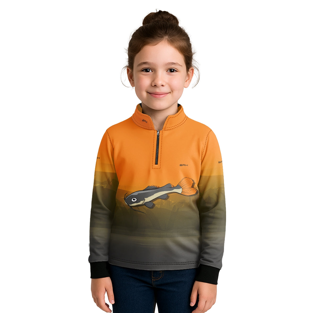Camisa Infantil Brk Piraíba com Proteção UV50 - Brk Fishing