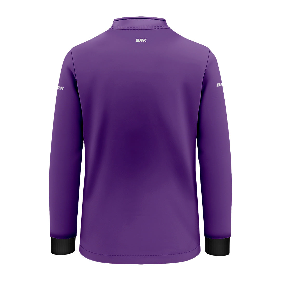 Camisa de Pesca Infantil Brk Básica Roxa com Proteção Solar UV50+ - Brk Fishing