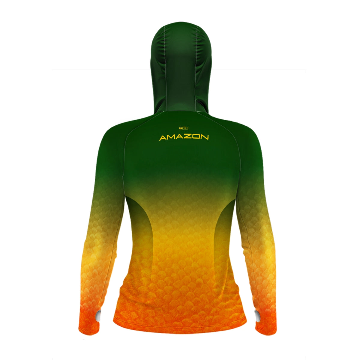 Camisa FusionX Brk Feminino Tucunaré Açu com Capuz e Proteção UV50+ - Brk Fishing