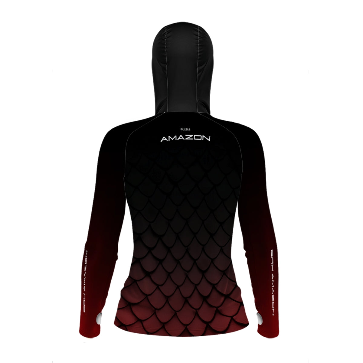 Camisa FusionX Brk Feminino Pirarucu com Capuz e Proteção UV50+ - Brk Fishing