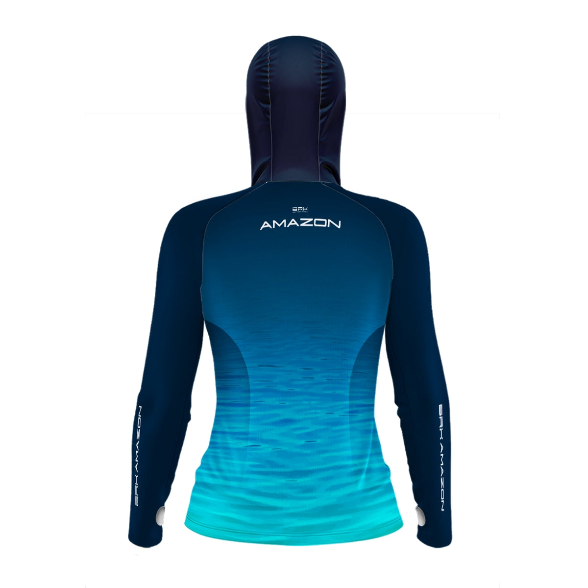 Camisa FusionX Brk Feminino Água com Capuz e Proteção UV50+ - Brk Fishing