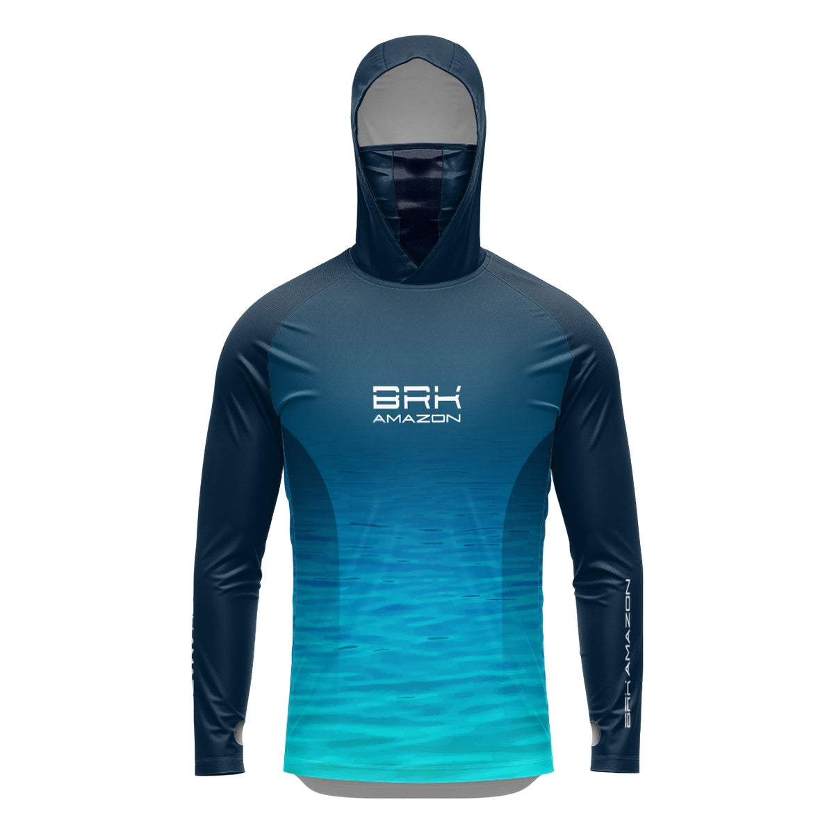 Camisa FusionX Brk Água com Capuz e Proteção UV50+ - Brk Fishing