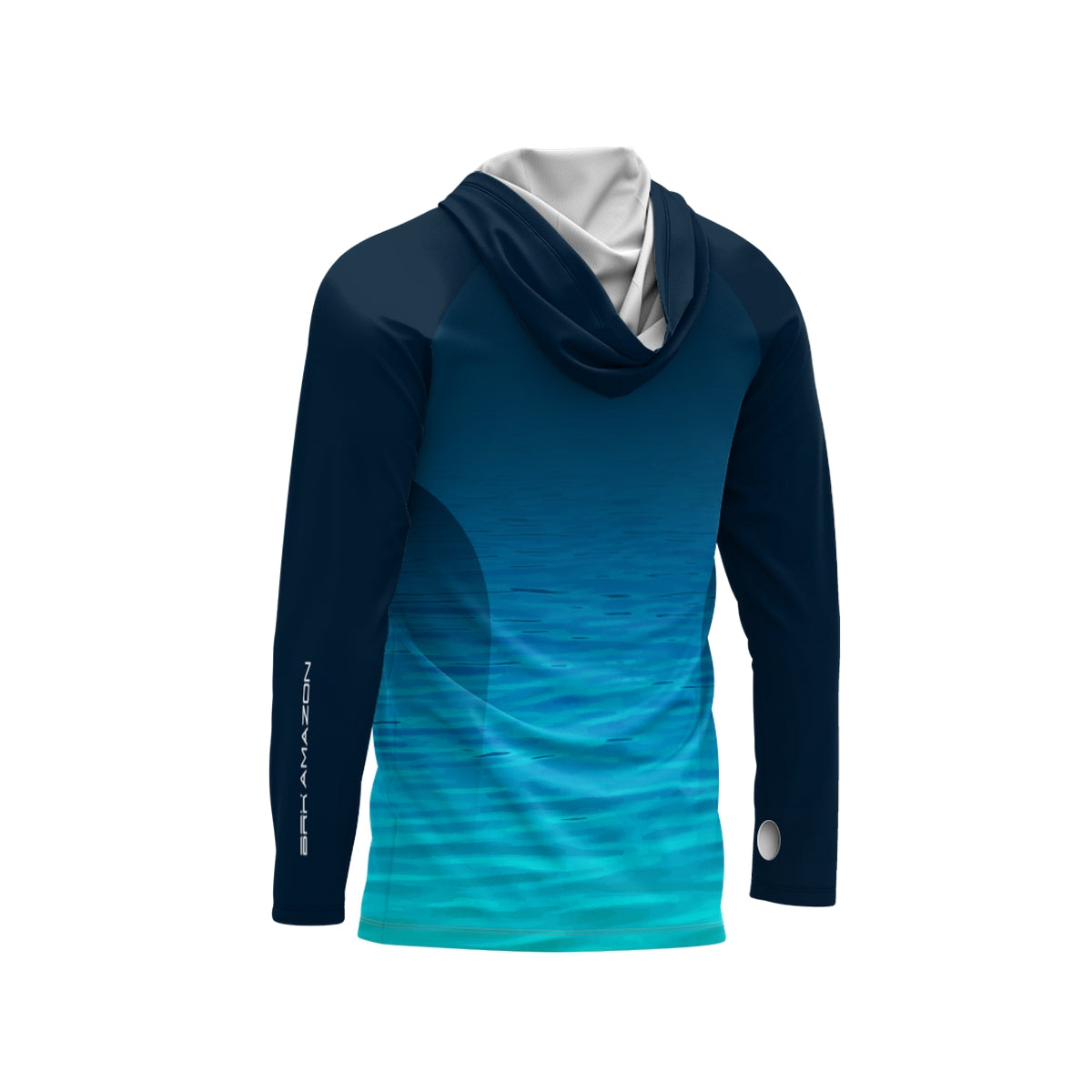 Camisa FusionX Brk Água com Capuz e Proteção UV50+ - Brk Fishing