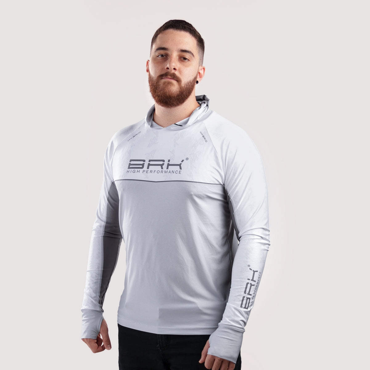 Camisa de Pesca Brk com Capuz Hybrid Maori Vicking com Proteção Solar UV50+ - Brk Fishing