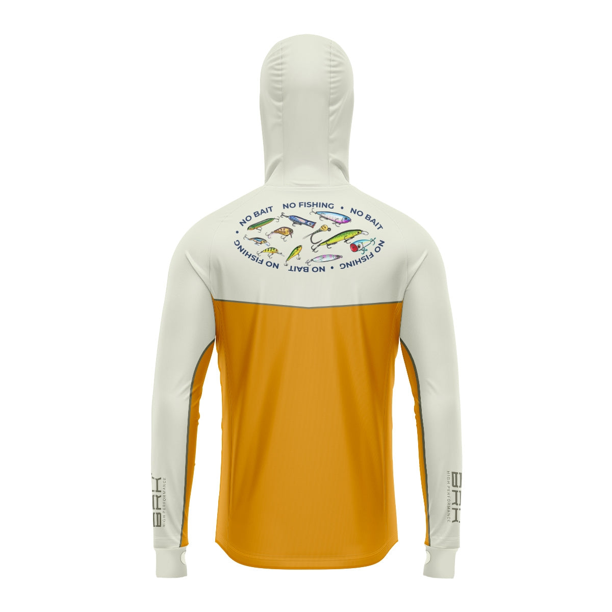 Camisa de Pesca Brk com Capuz Hybrid Off Lure com Proteção Solar UV50+ Brk Fishing