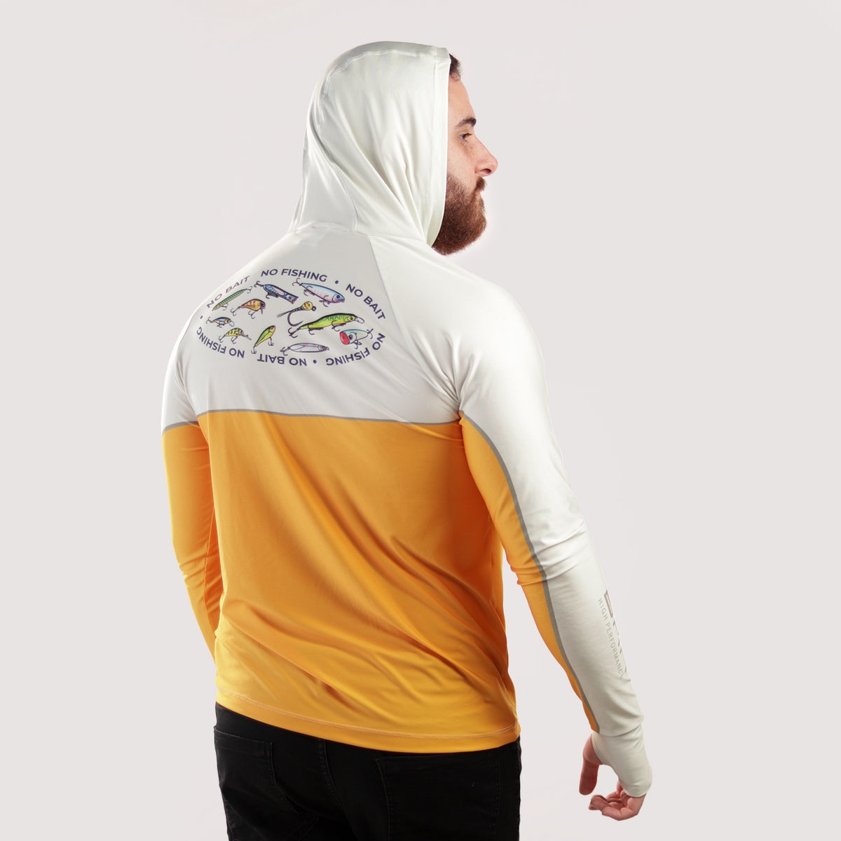 Camisa de Pesca Brk com Capuz Hybrid Off Lure com Proteção Solar UV50+ Brk Fishing