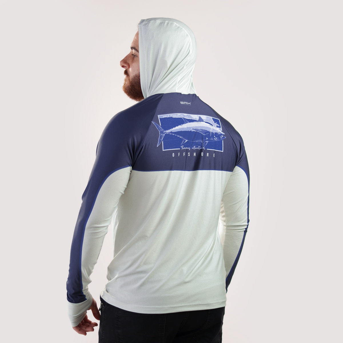Camisa de Pesca Brk com Capuz Hybrid Off Shore com Proteção Solar UV50+ - Brk Fishing