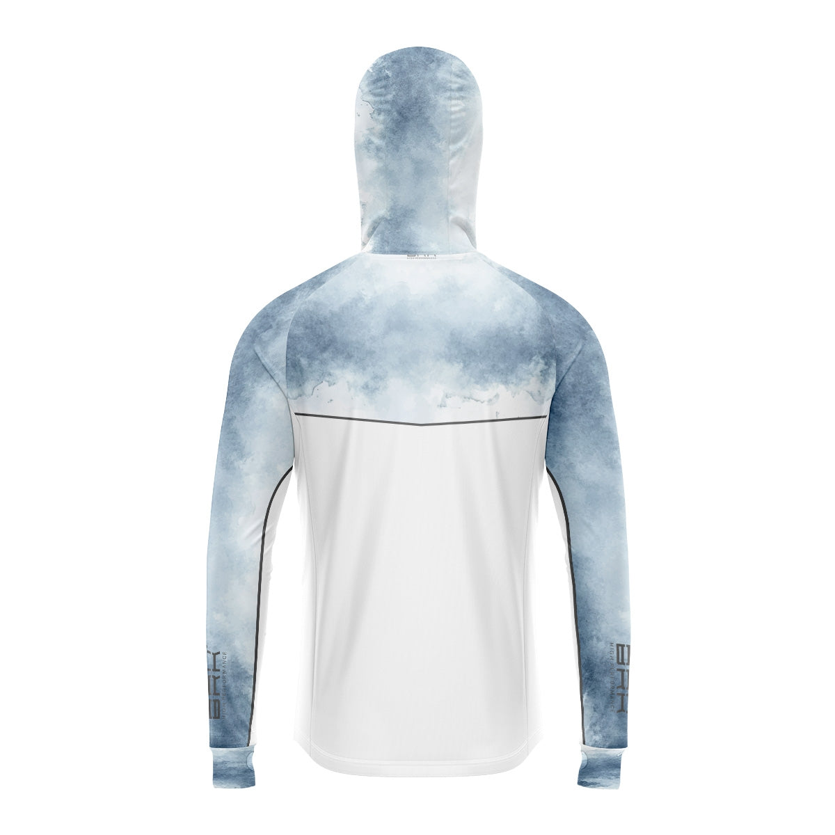 Camisa de Pesca Brk com Capuz Hybrid Snow com Proteção Solar UV50+ - Brk Fishing