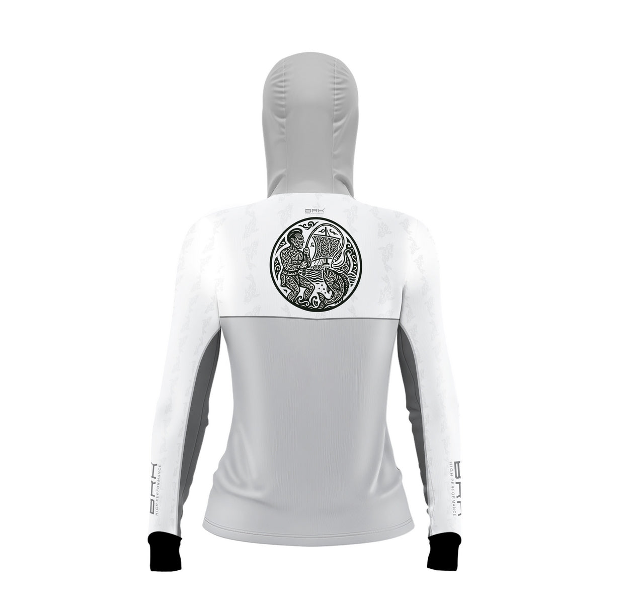 Camisa de Pesca Feminina Brk com Capuz Hybrid Maori Vicking com Proteção Solar UV50+ - Brk Fishing