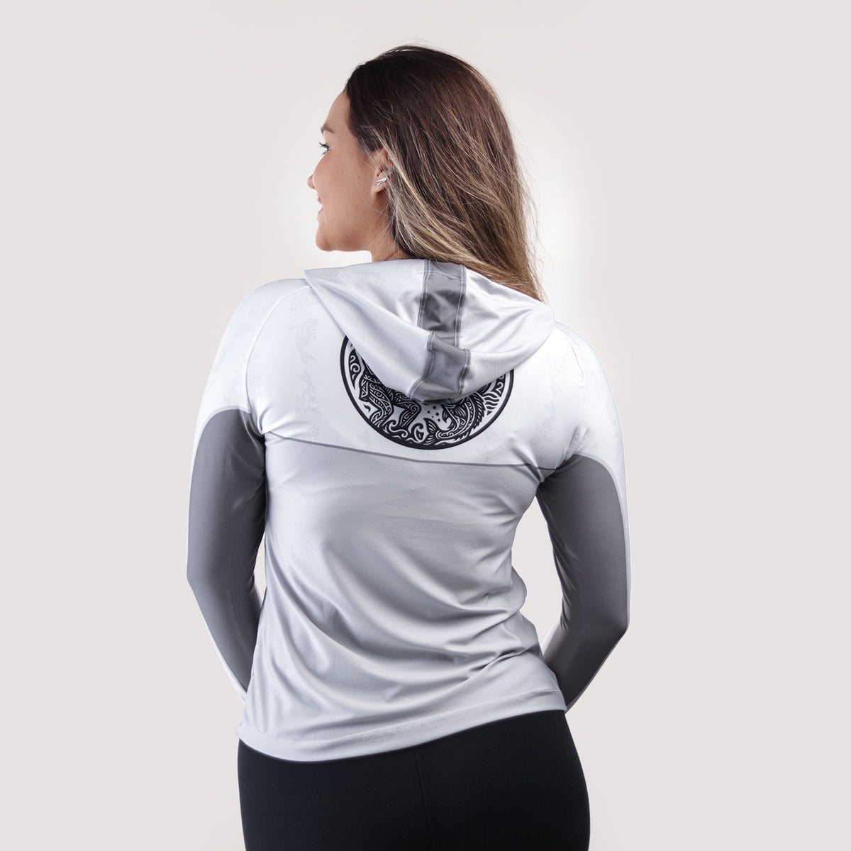 Camisa de Pesca Feminina Brk com Capuz Hybrid Maori Vicking com Proteção Solar UV50+ - Brk Fishing