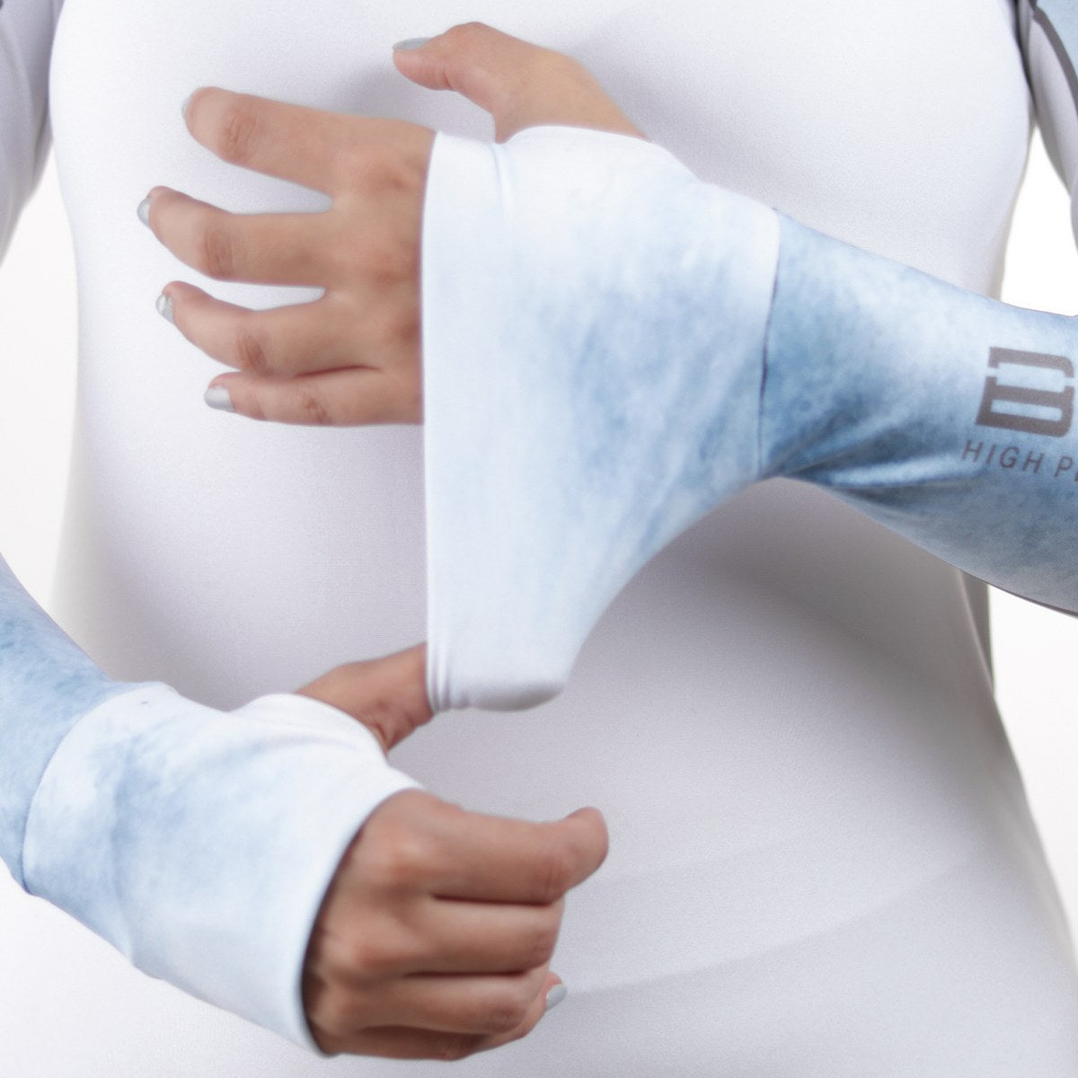 Camisa de Pesca Feminina Brk com Capuz Hybrid Snow com Proteção Solar UV50+ - Brk Fishing