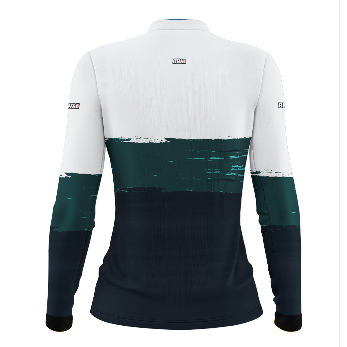 Camisa de Pesca Feminina Brk Grounge White com Proteção Solar UV50+ - Brk Fishing