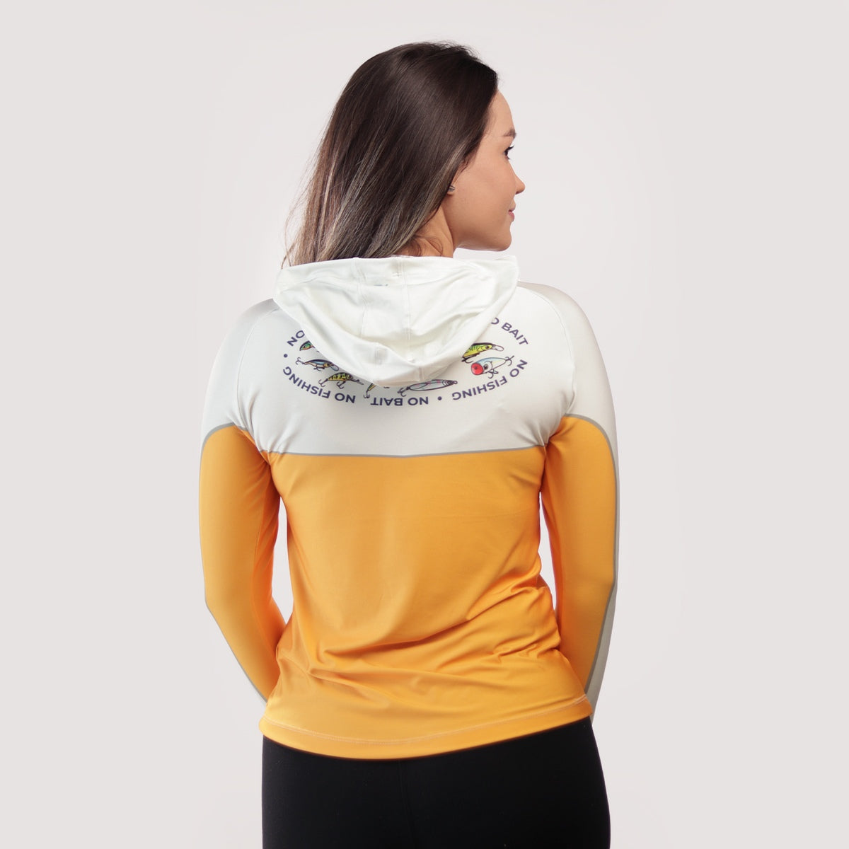 Camisa de Pesca Feminina Brk com Capuz Hybrid Off Lure com Proteção Solar UV50+ - Brk Fishing