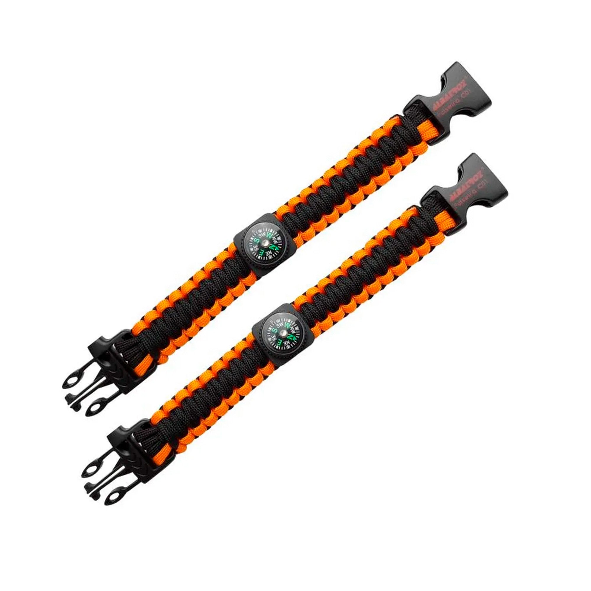 Kit de Pulseiras Paracord com Bússola Albatroz - Brk Fishing