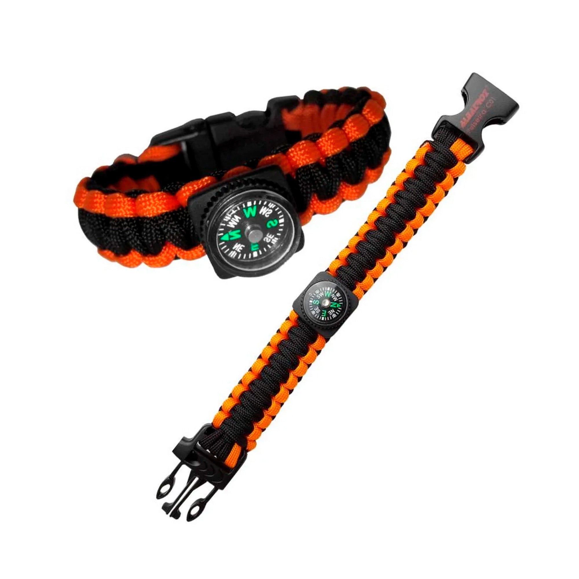 Kit de Pulseiras Paracord com Bússola Albatroz - Brk Fishing