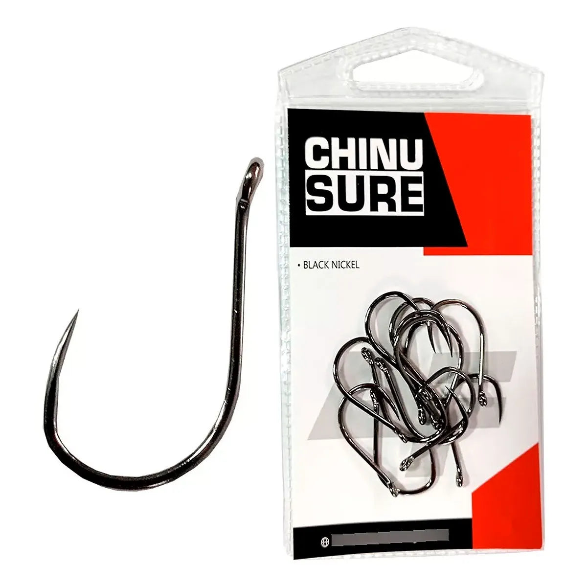 Anzol de Pesca Chinu Sure Albatroz Black Níquel - Brk Fishing