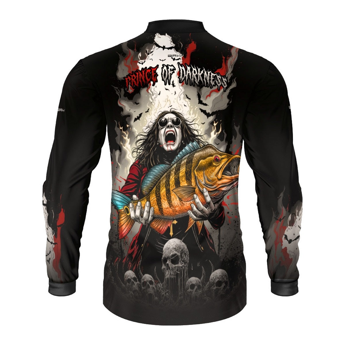 Camisa de Pesca Brk Ozzy Osbourne com Proteção UV50 - Brk Fishing