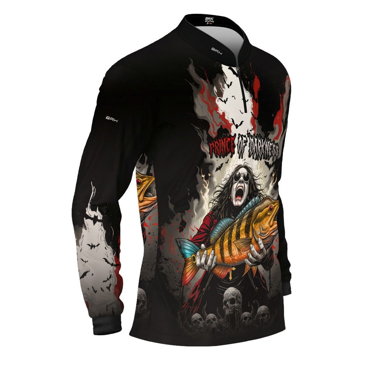 Camisa de Pesca Brk Ozzy Osbourne com Proteção UV50 - Brk Fishing