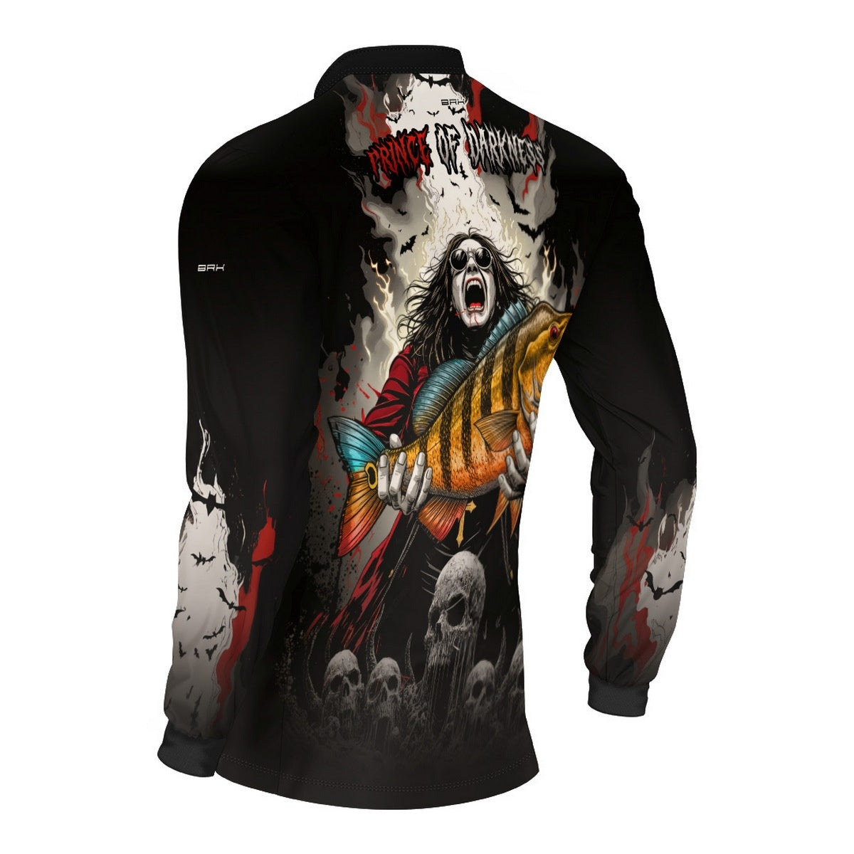 Camisa de Pesca Brk Ozzy Osbourne com Proteção UV50 - Brk Fishing